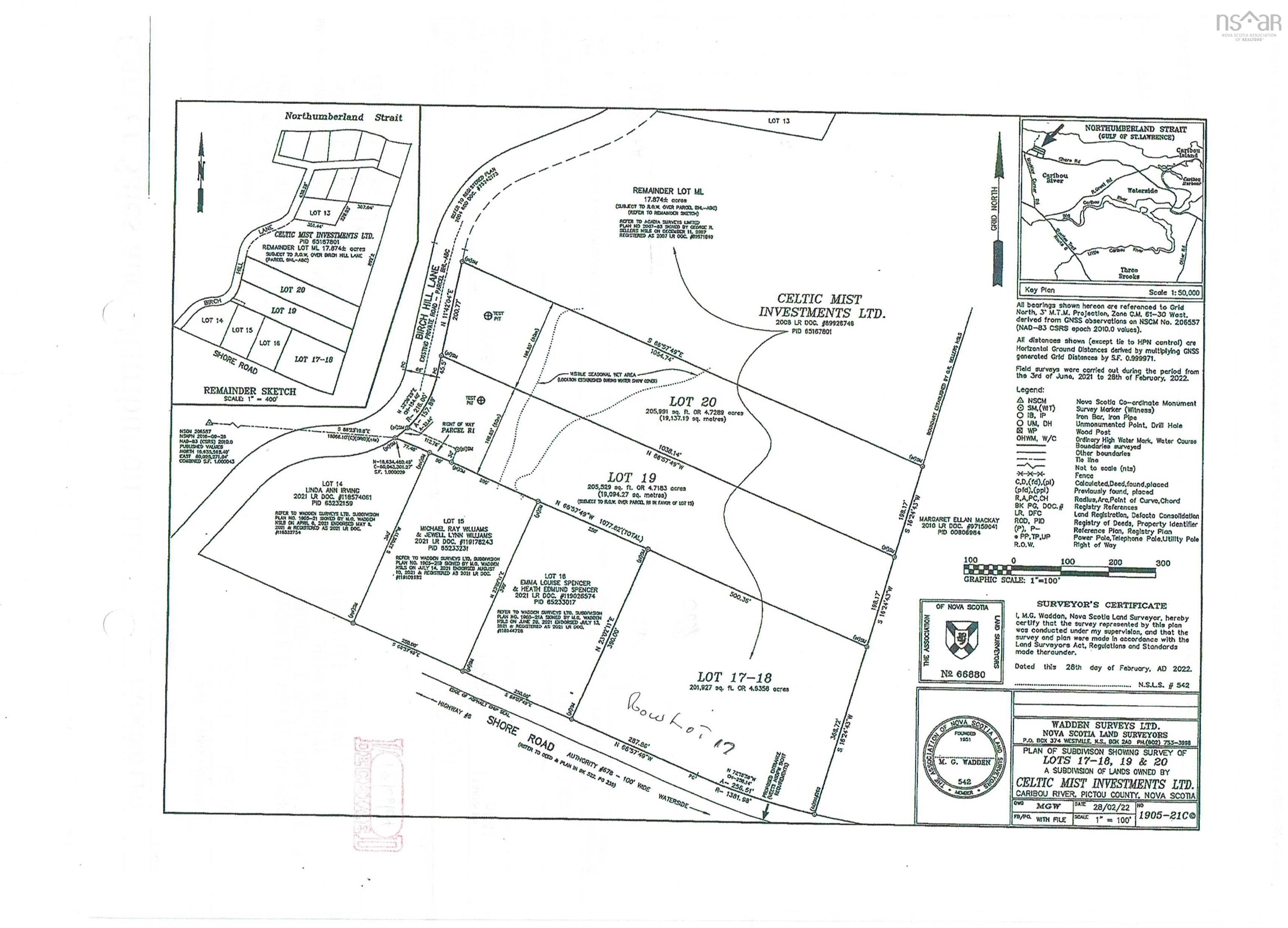 $45,000.00: Lot 17-18 Shore Road, Caribou River