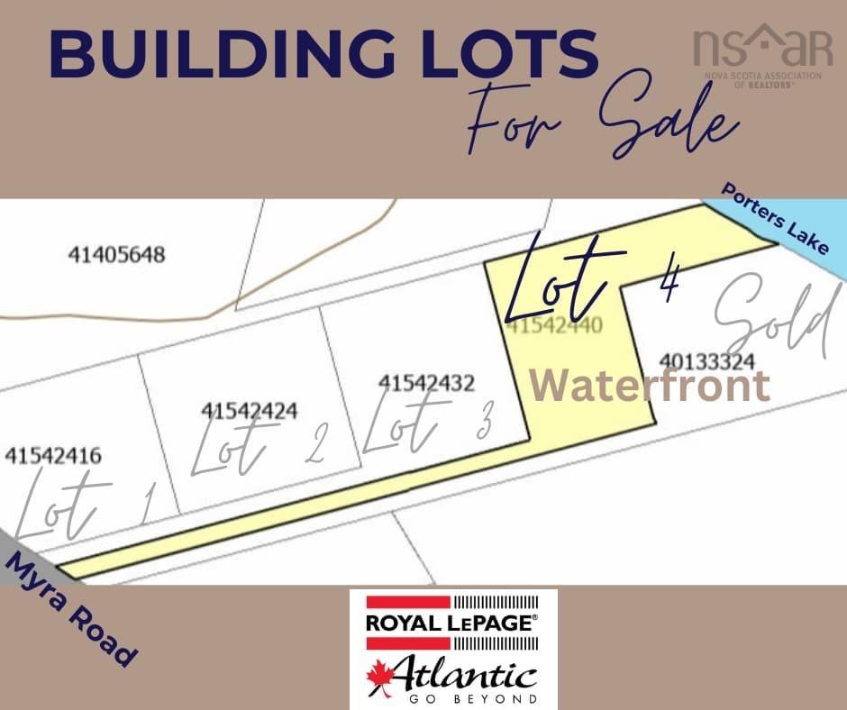 Lot 4 821 Myra Road, Porters Lake, NS (MLS® 202505298)