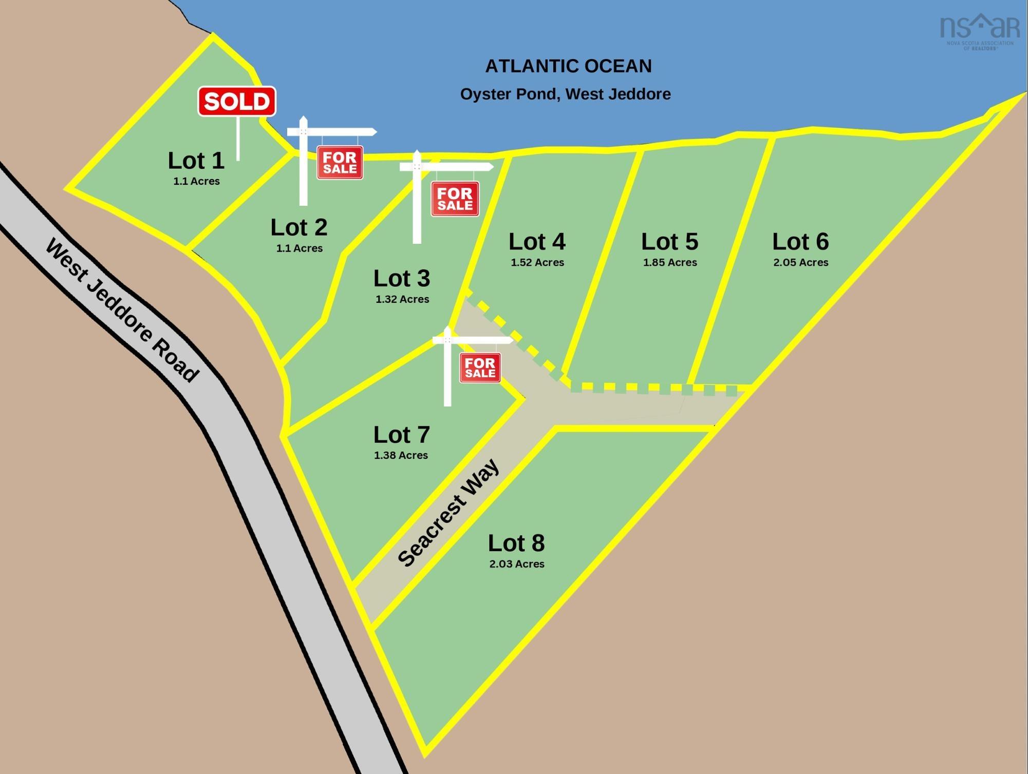 $140,000.00: Lot 3 West Jeddore Road, West Jeddore