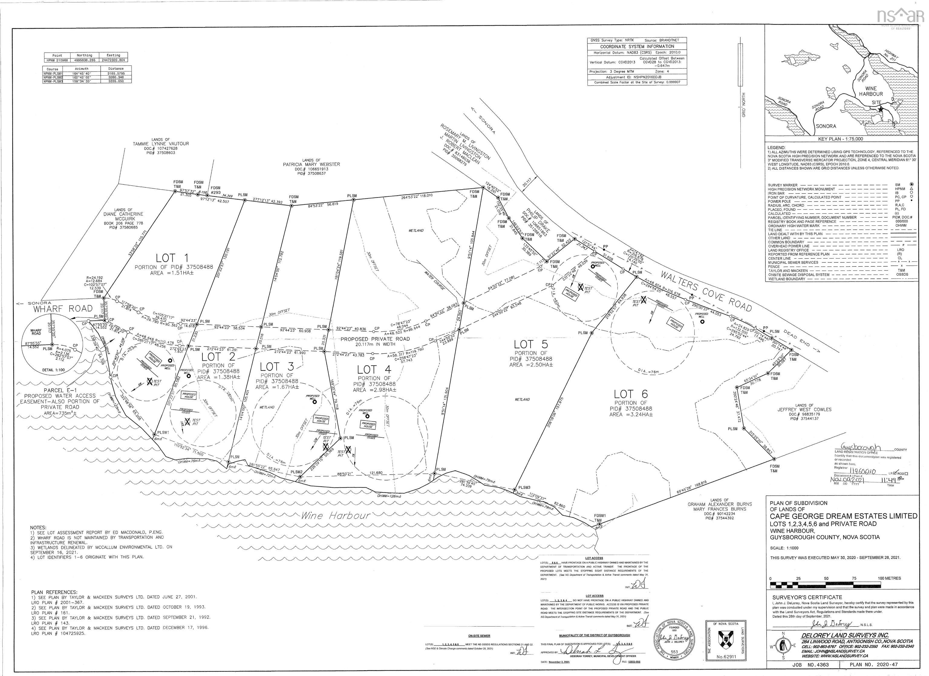 $69,900.00: Lot 6 Wine Harbour Village Road, Wine Harbour