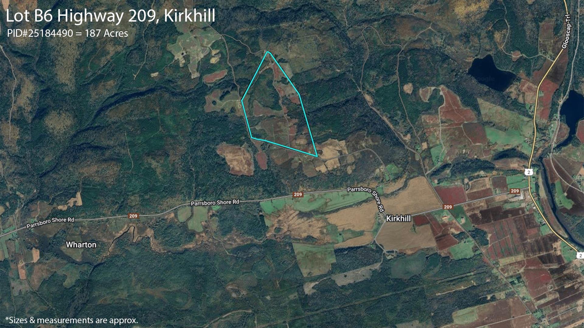 $319,900.00: Lot B6 Highway 209, Kirkhill