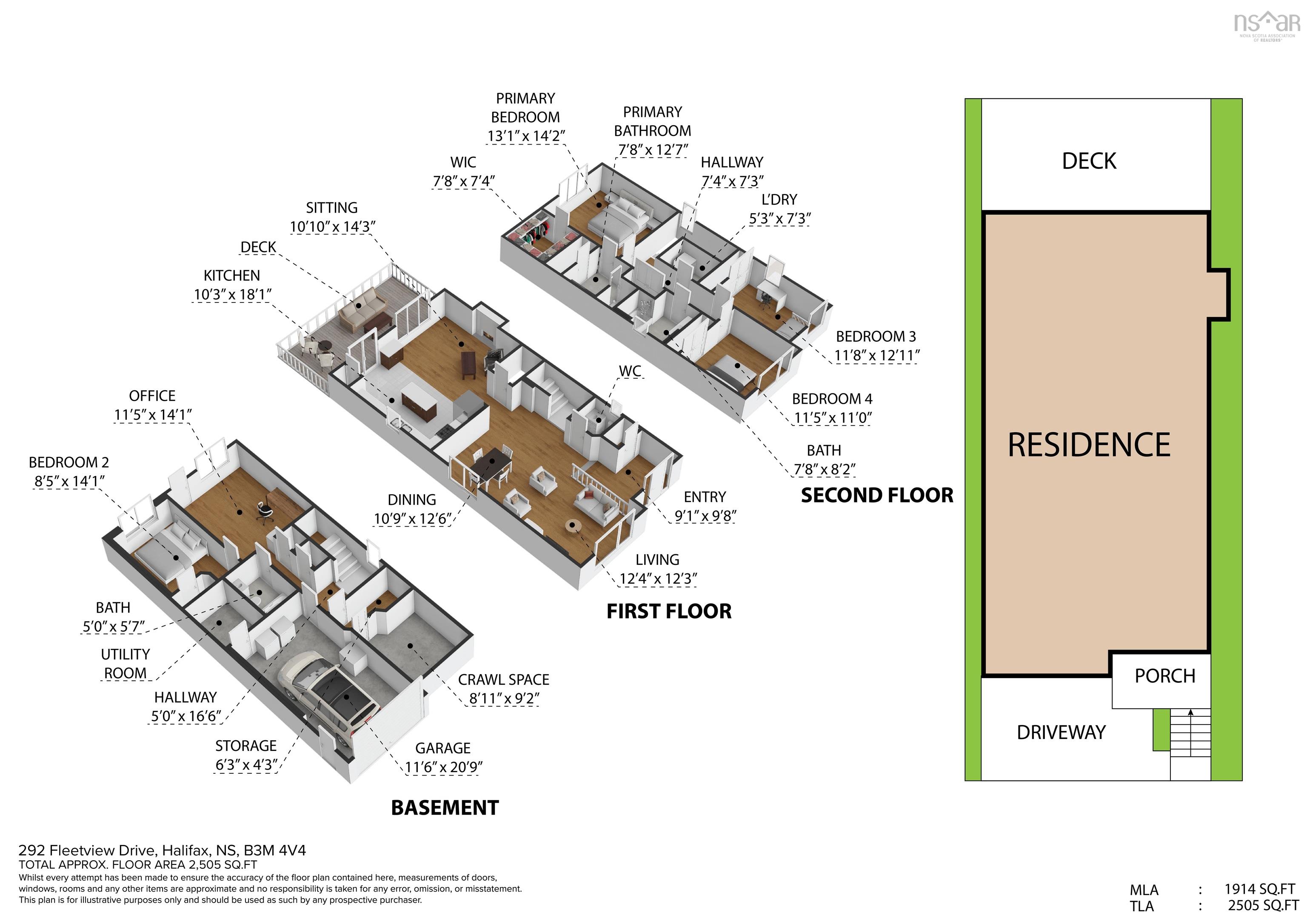 $799,000.00: 292 Fleetview Drive, Halifax