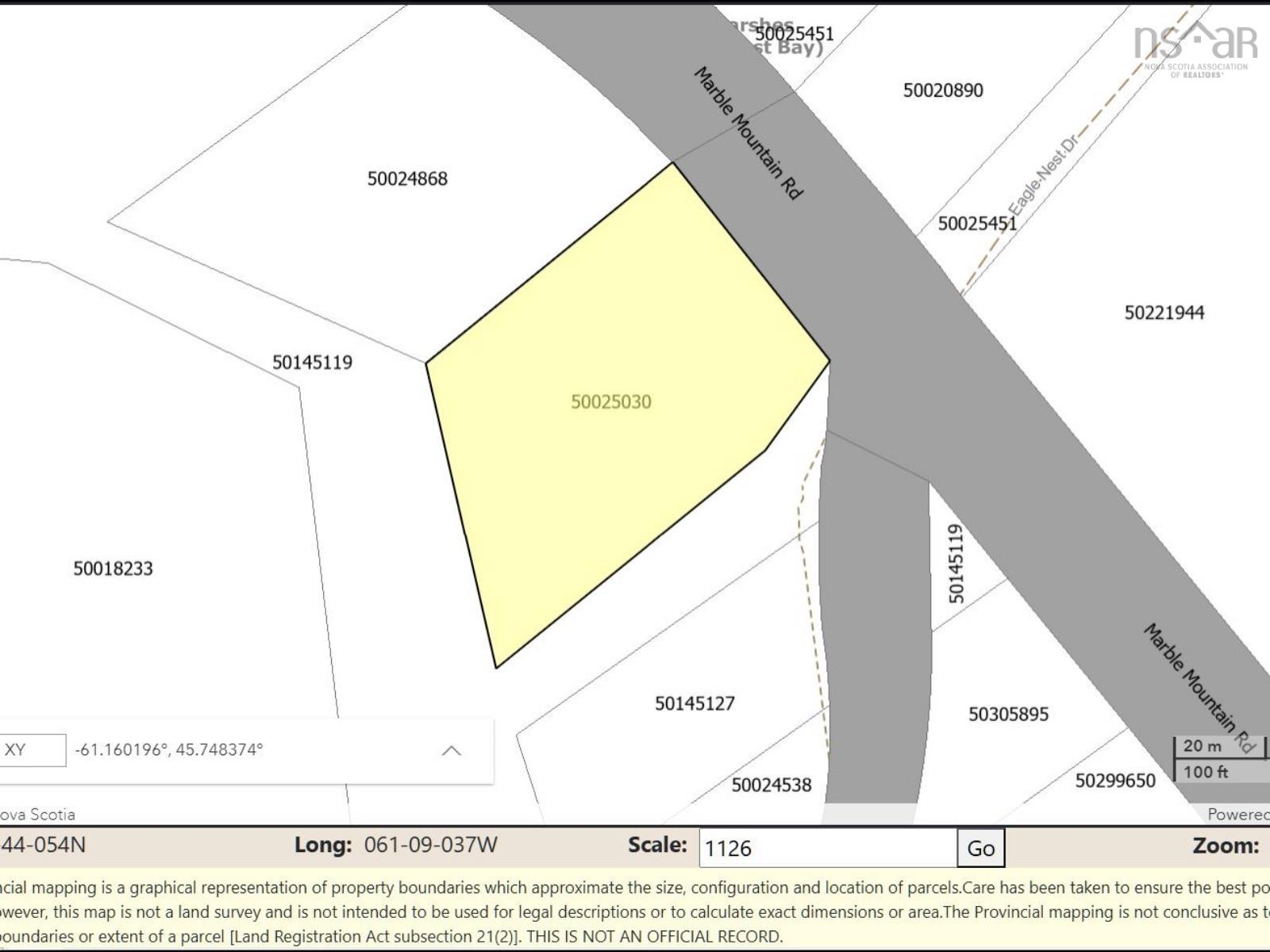 $29,000.00: Lot BM-1 Marble Mountain Road, West Bay Marshes