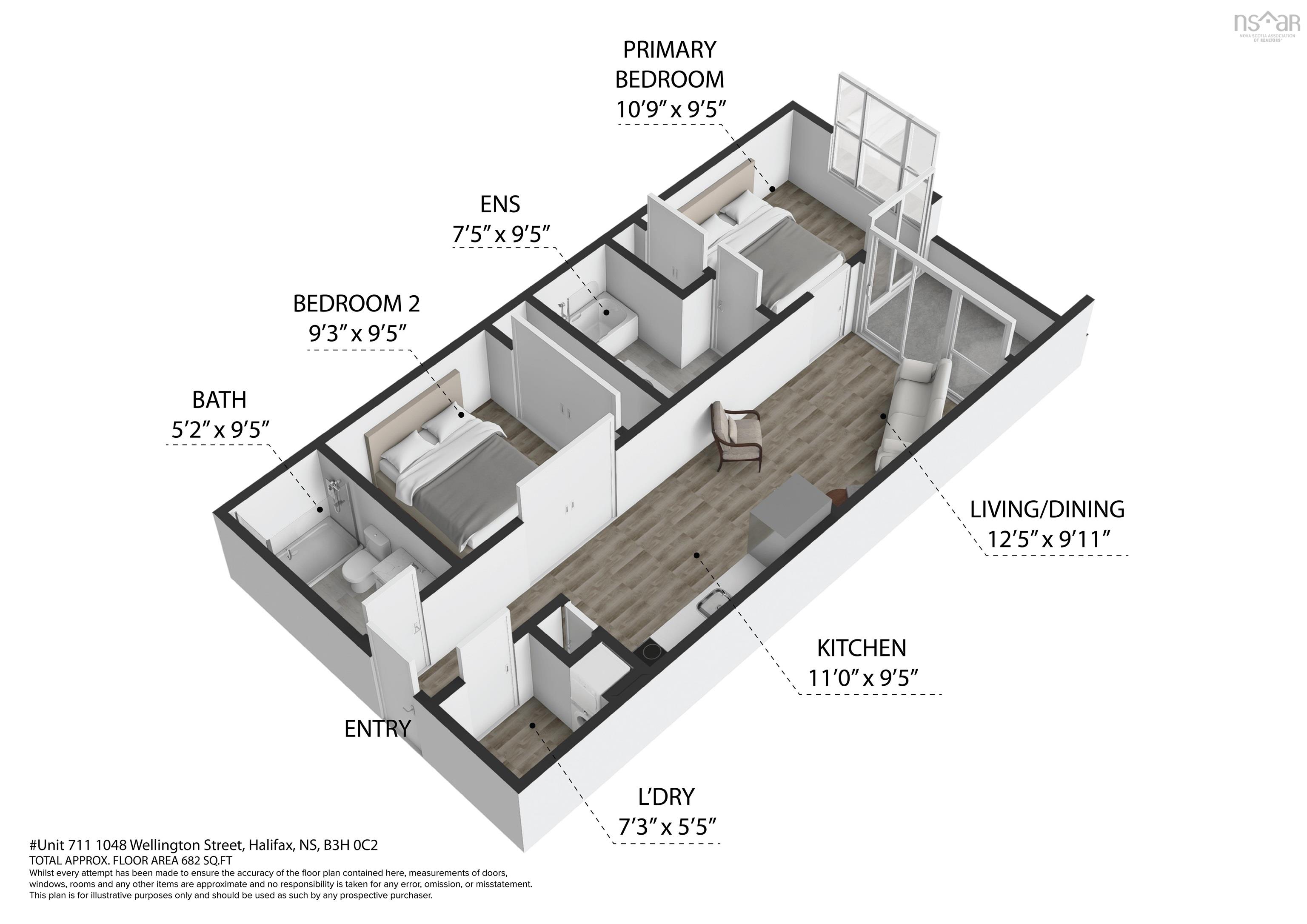 $614,900.00: 711 1048 Wellington St, Halifax