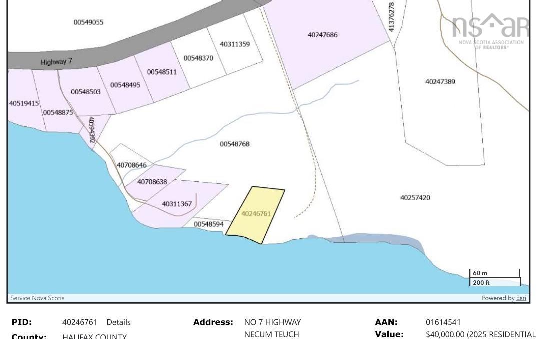 $45,000.00: Lot Highway 7, Necum Teuch