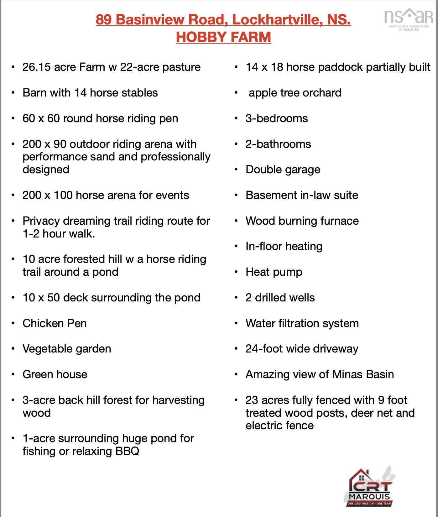 $1,080,000.00: 89 Basinview Road, Lockhartville