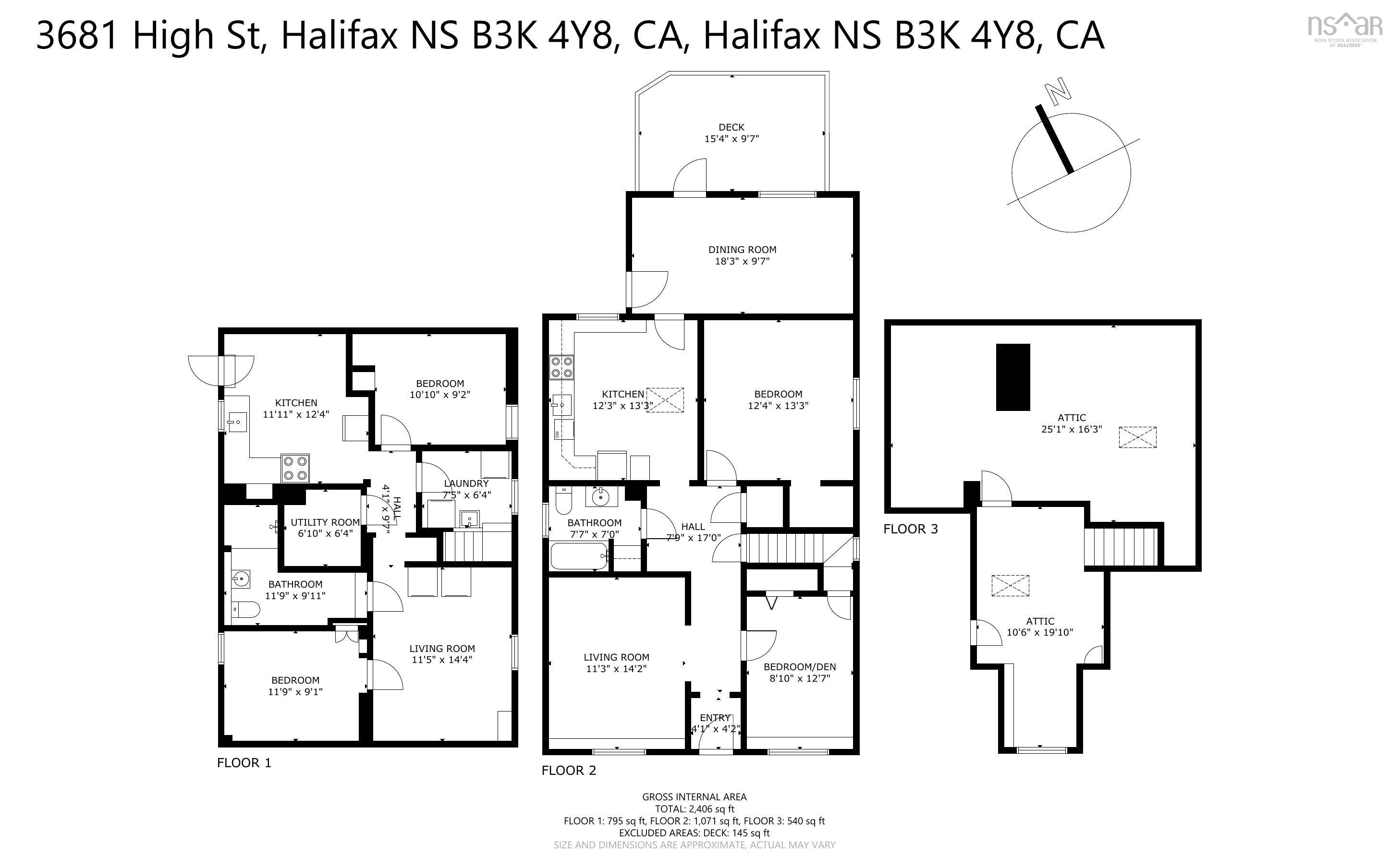 3681 High Street, Halifax Peninsula, NS (MLS 202512141)