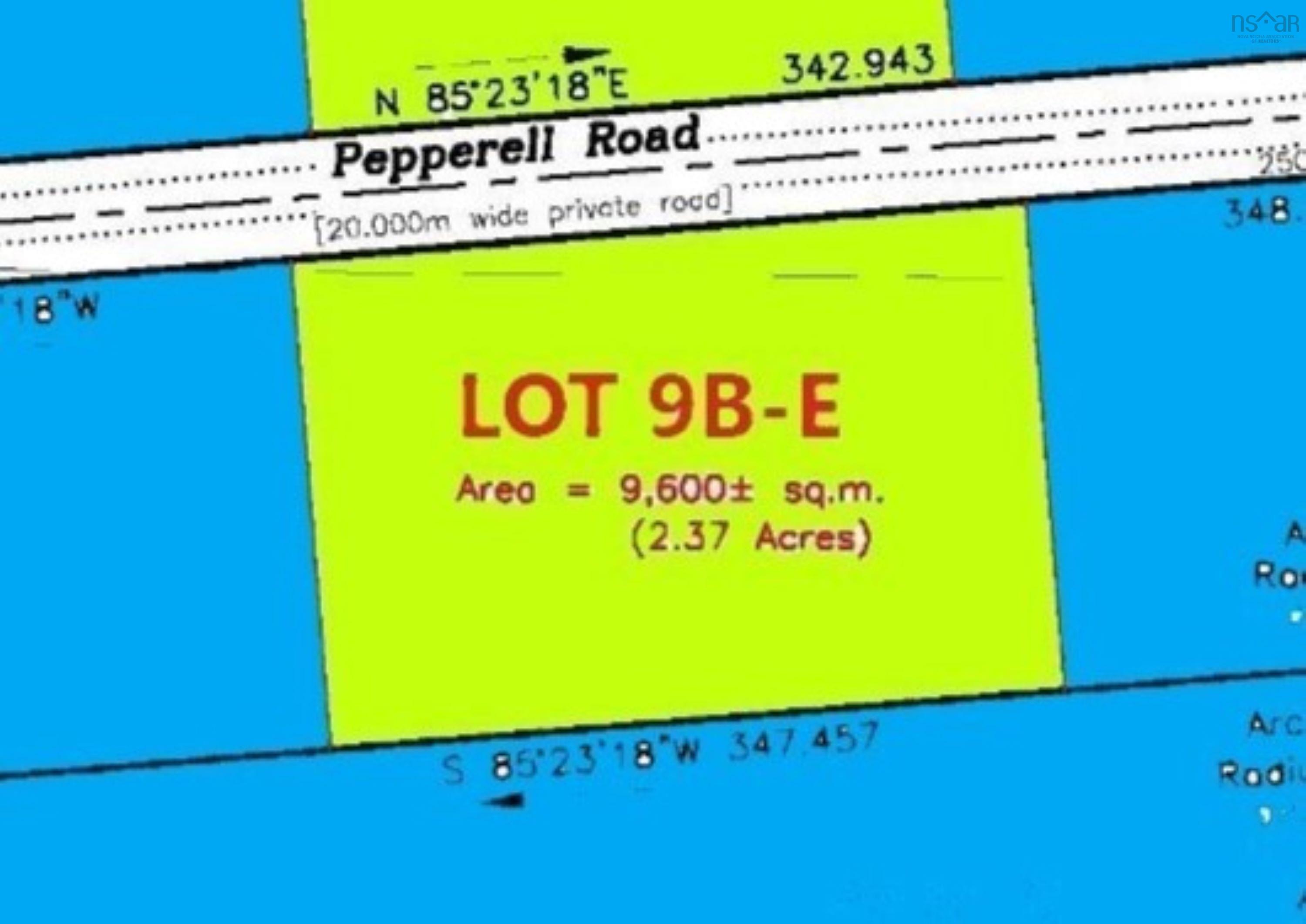 $325,430.00: Lot 9B-E Pepperrell Road, Cape St Marys