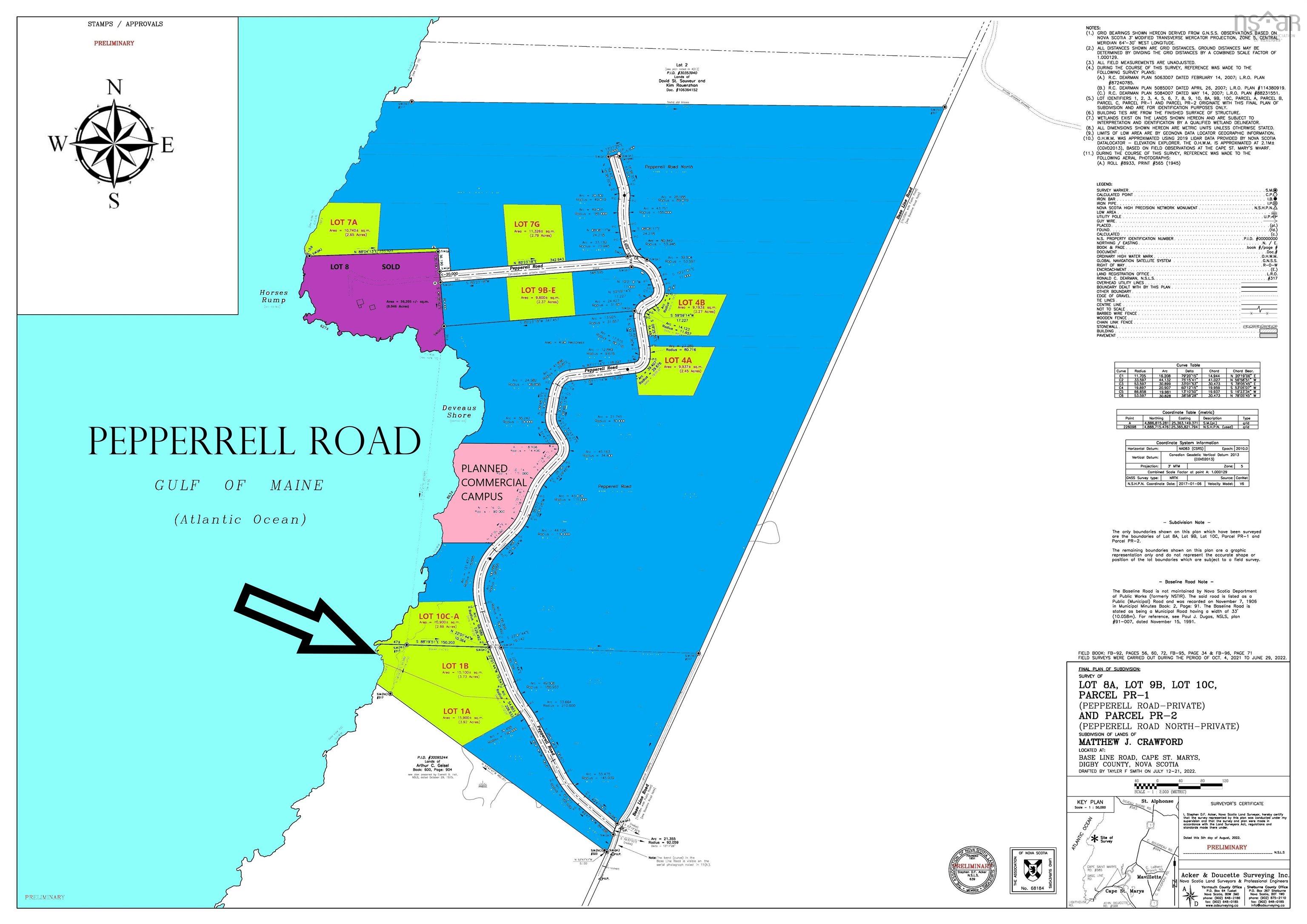 $762,668.00: Lot 1B Pepperrell Road, Cape St Marys