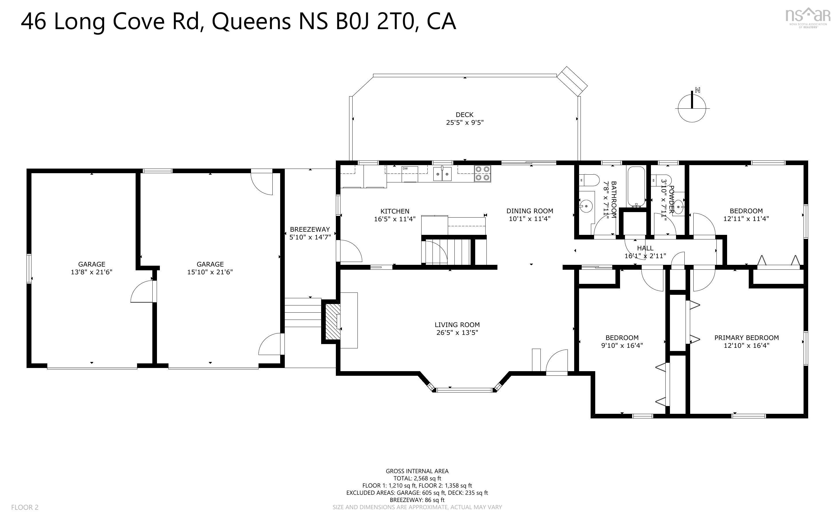 $675,000.00: 46 Long Cove Road, Port Medway
