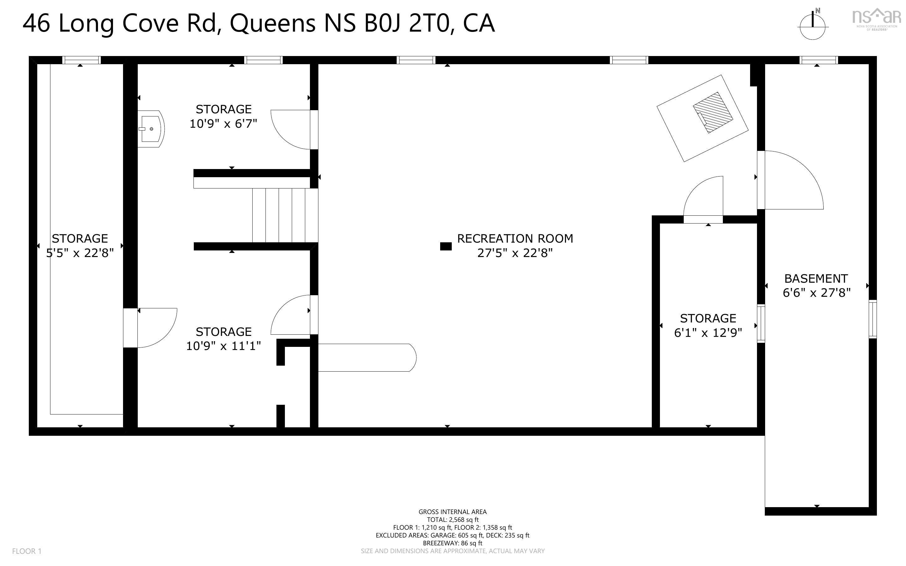$675,000.00: 46 Long Cove Road, Port Medway