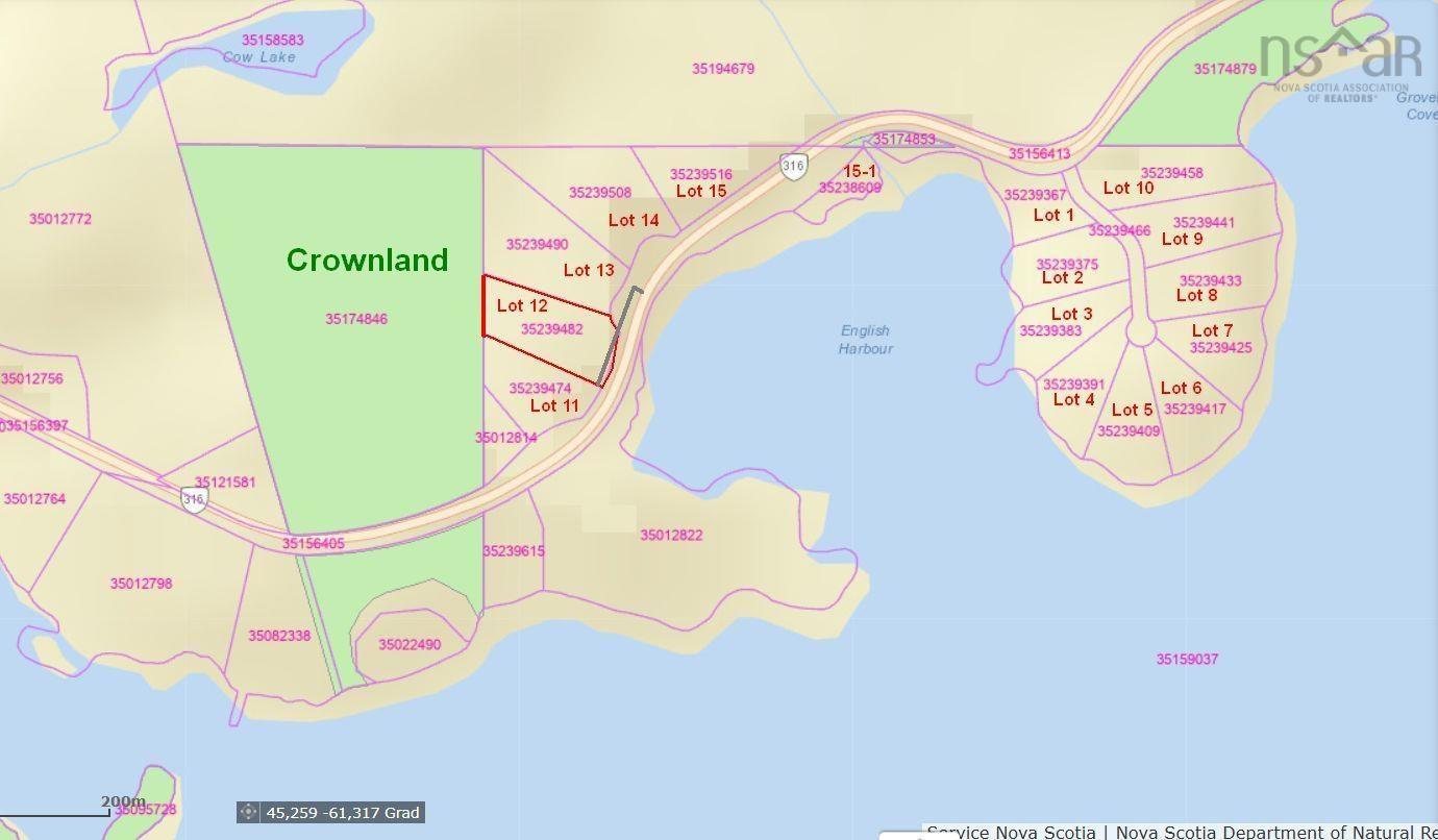 $88,920.00: Lot 12 316 Hwy (English Harbour), Cole Harbour