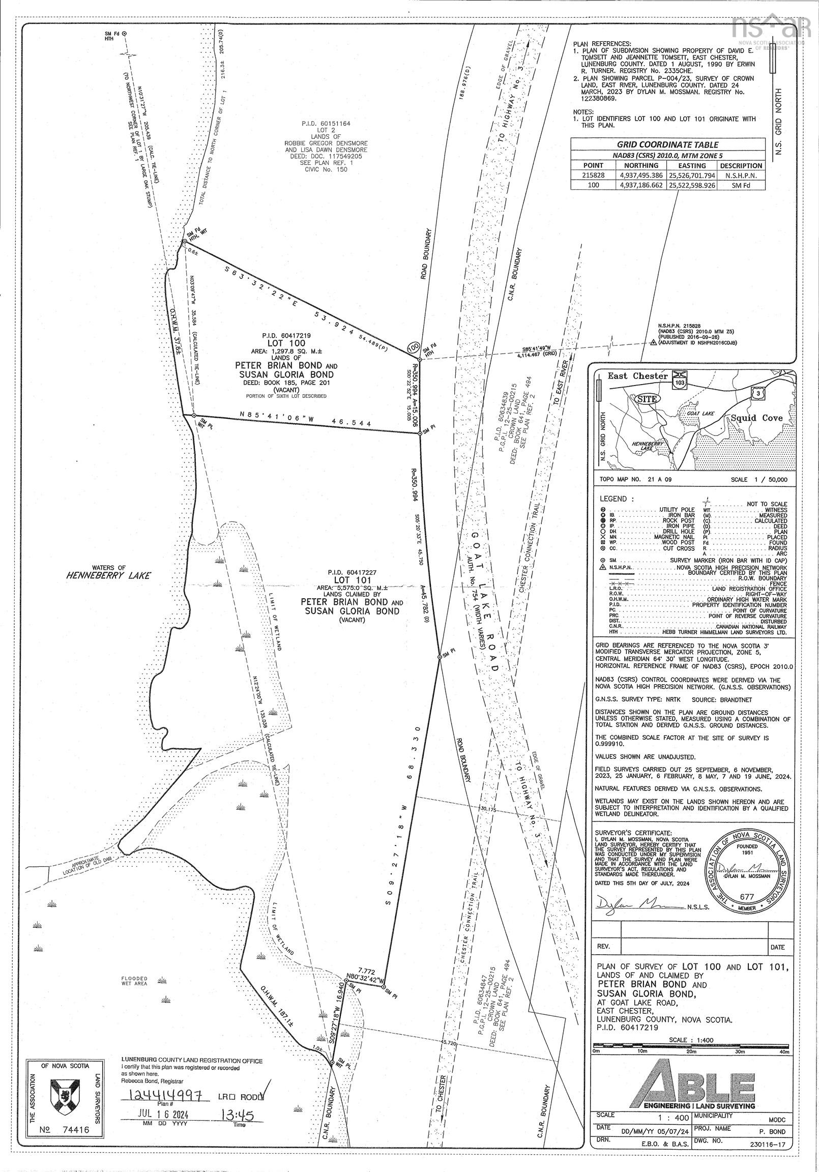 $169,000.00: Lots Goat Lake Road, East Chester