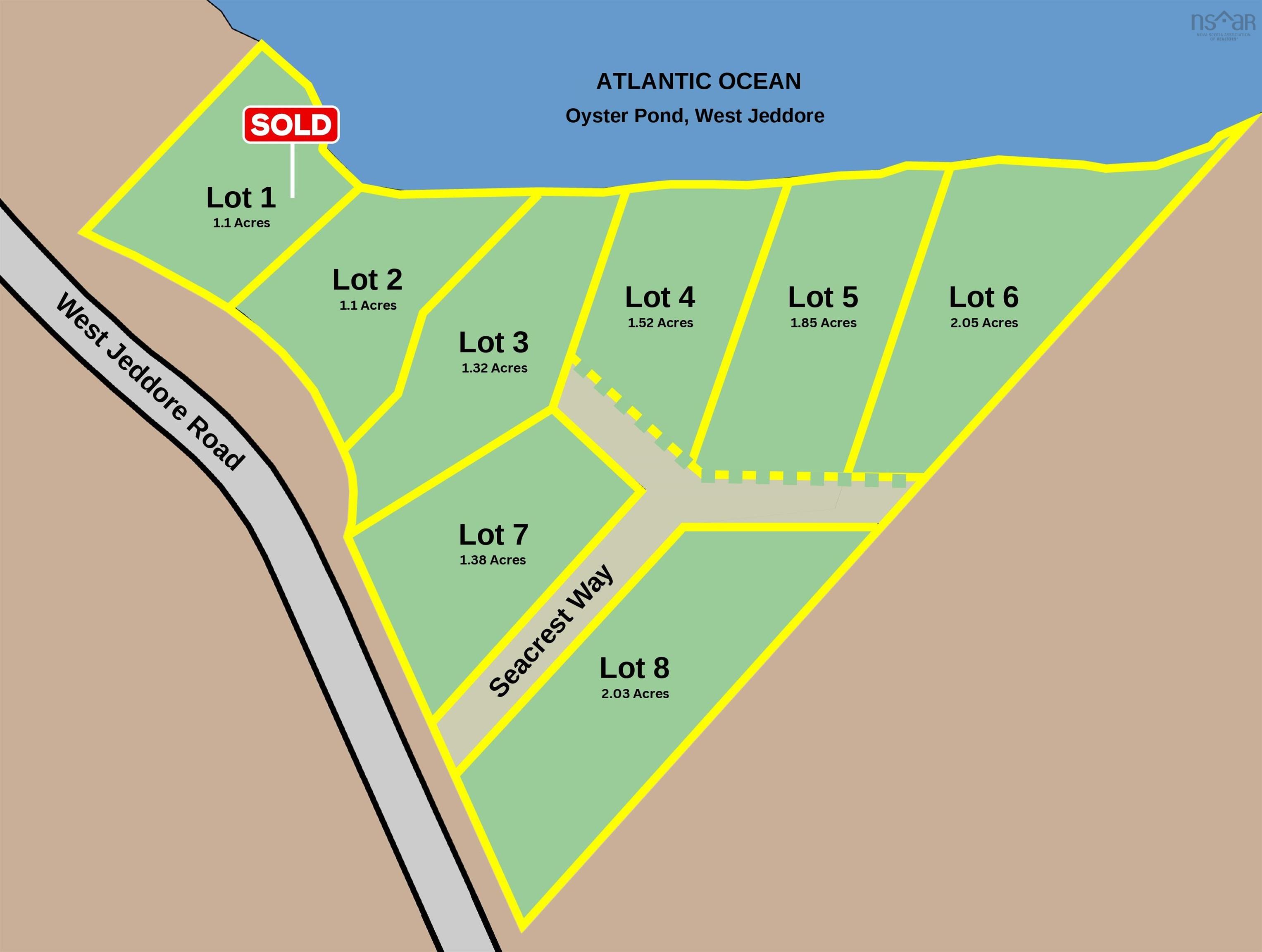$130,000.00: Lot 2 West Jeddore Road, West Jeddore