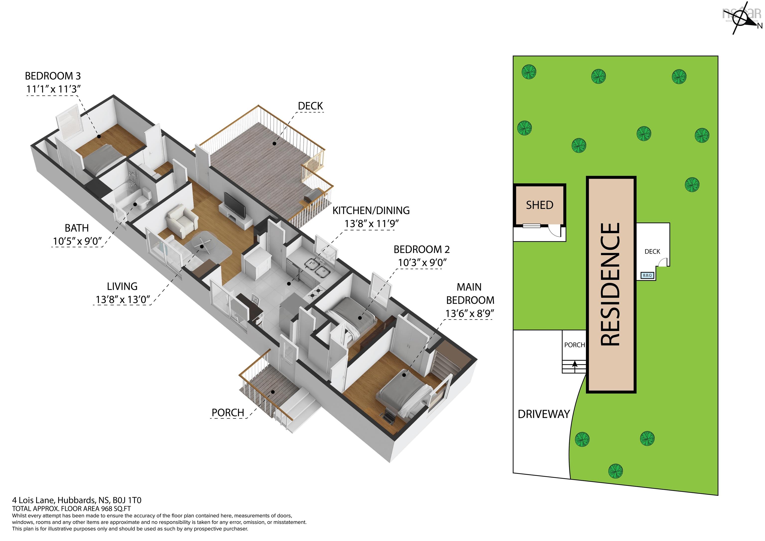 $169,900.00: 4 Lois Lane, Simms Settlement