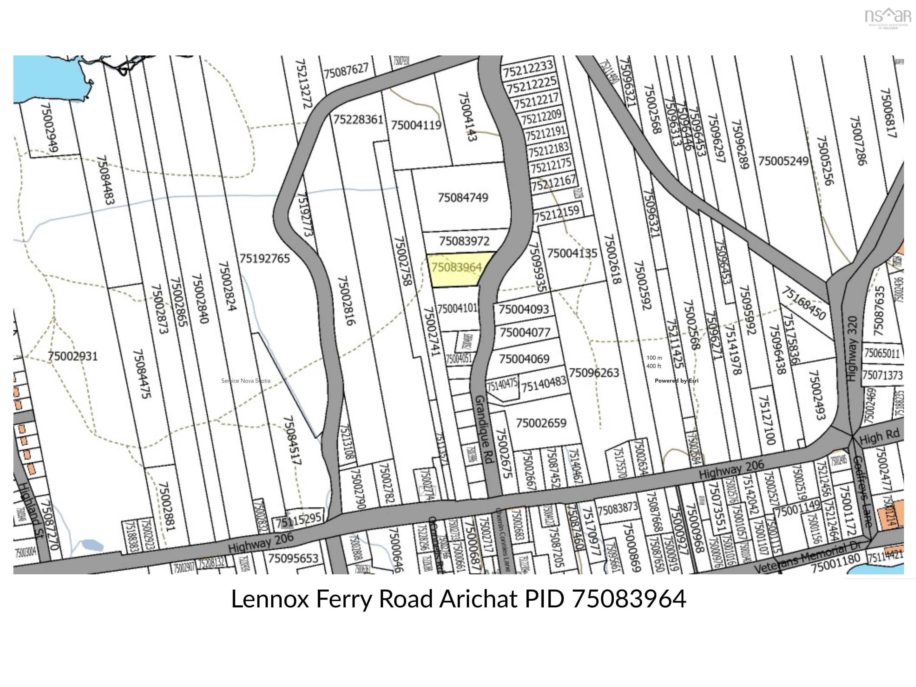 $25,000.00: Lennox Ferry Road, Arichat