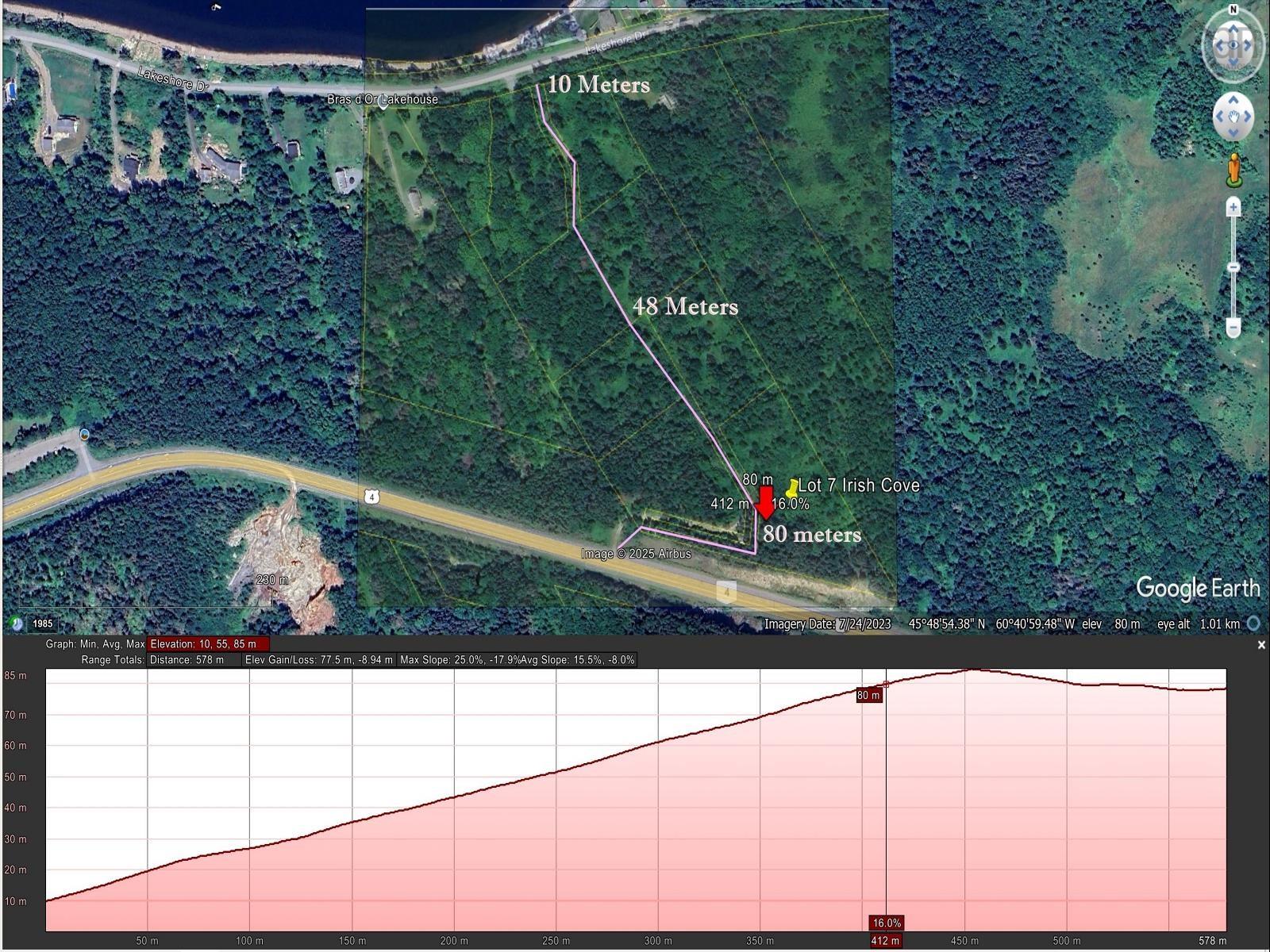 $49,000.00: Lot 7 Lakeshore Drive W, Irish Cove