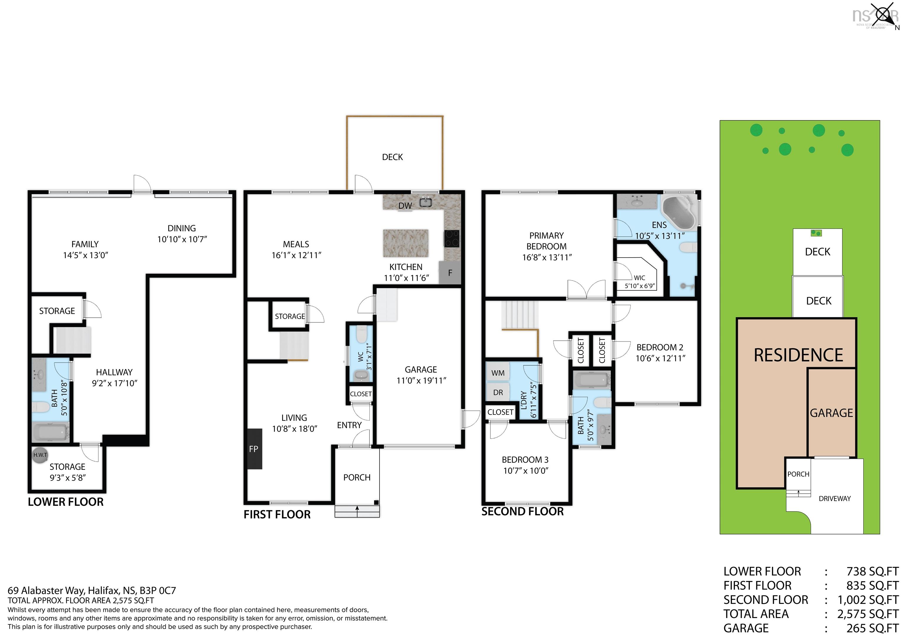 $649,999.00: 69 Alabaster Way, Halifax