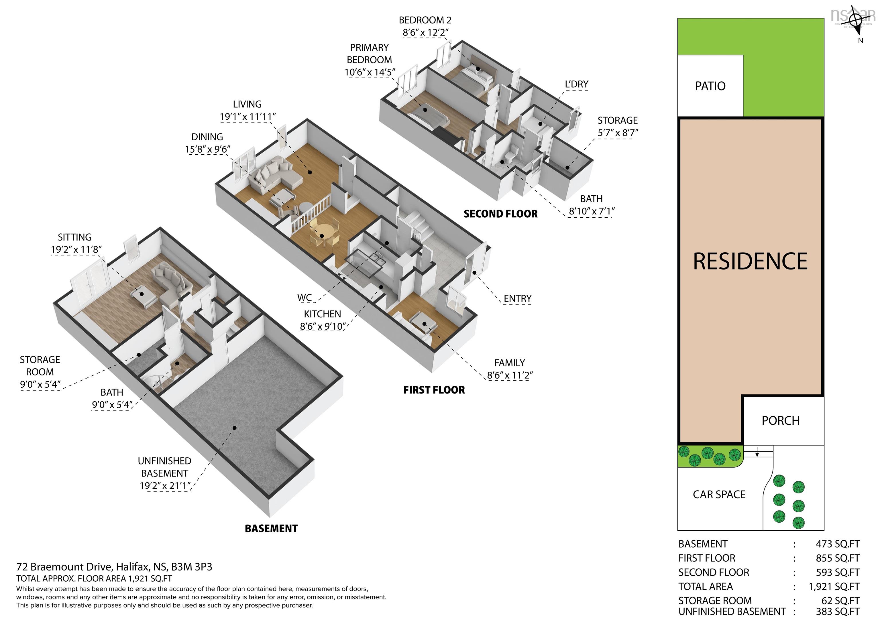 72 Braemount Drive, Halifax, NS (MLS 202522941)