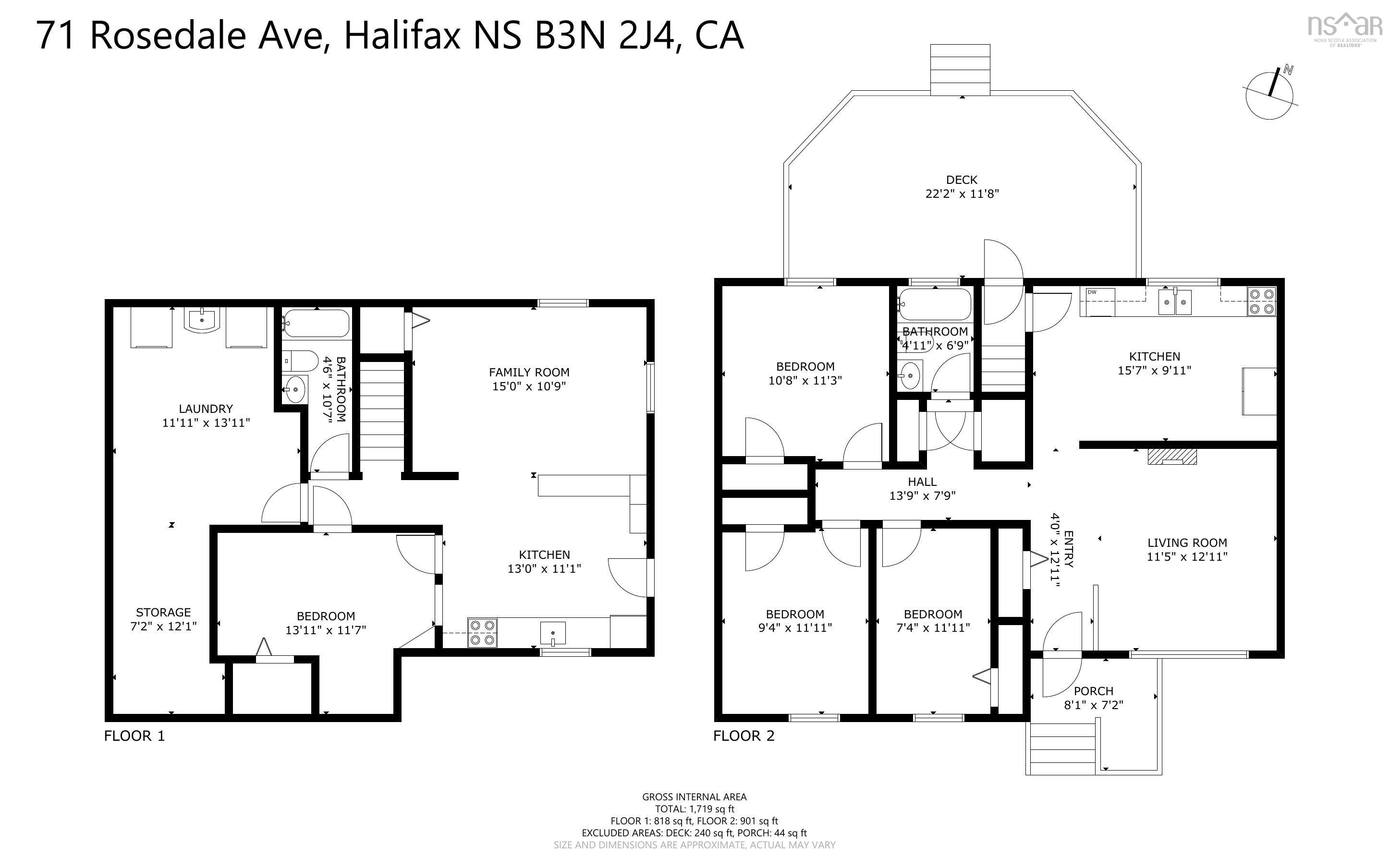 71 Rosedale Avenue, Fairview, NS (MLS 202523175)