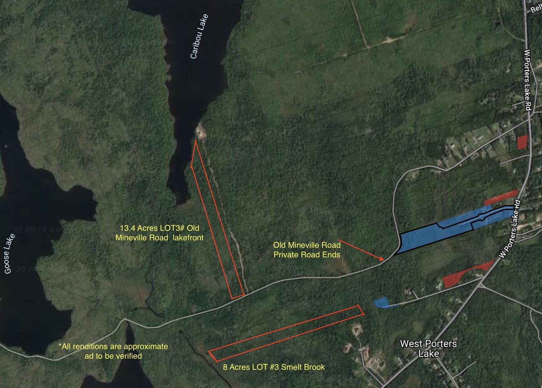 Lot 3 Old Minesville Road, Middle Porters Lake, NS (MLS 202524148)