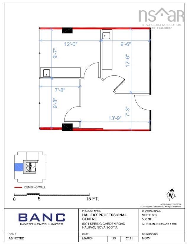 805 5991 Spring Garden Road, Halifax, NS (MLS 202524653)