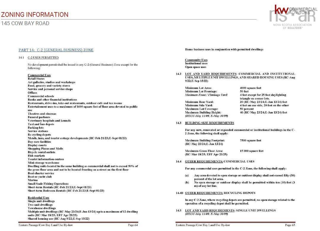 145 Cow Bay Road, Eastern Passage, NS (MLS 202526450)