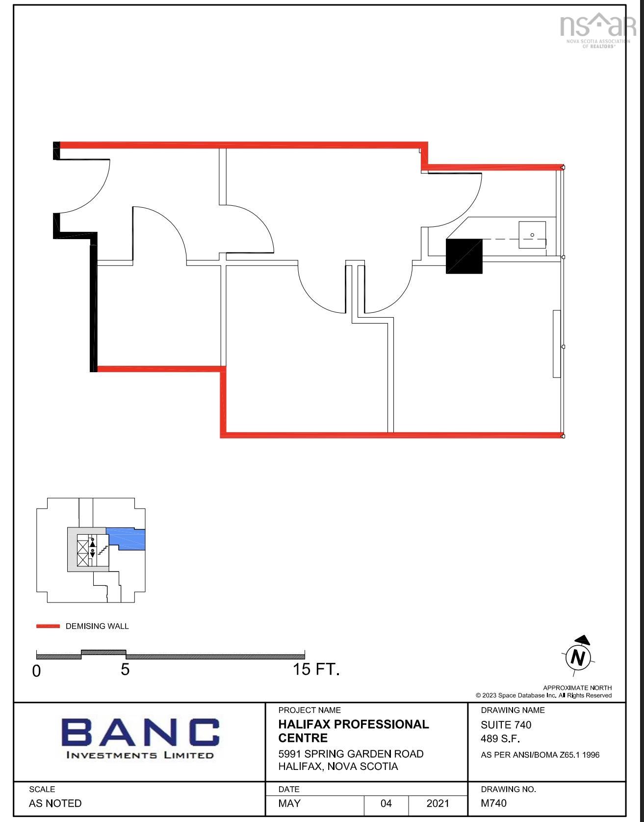 740 5991 Spring Garden Road, Halifax, NS (MLS® 202526937)