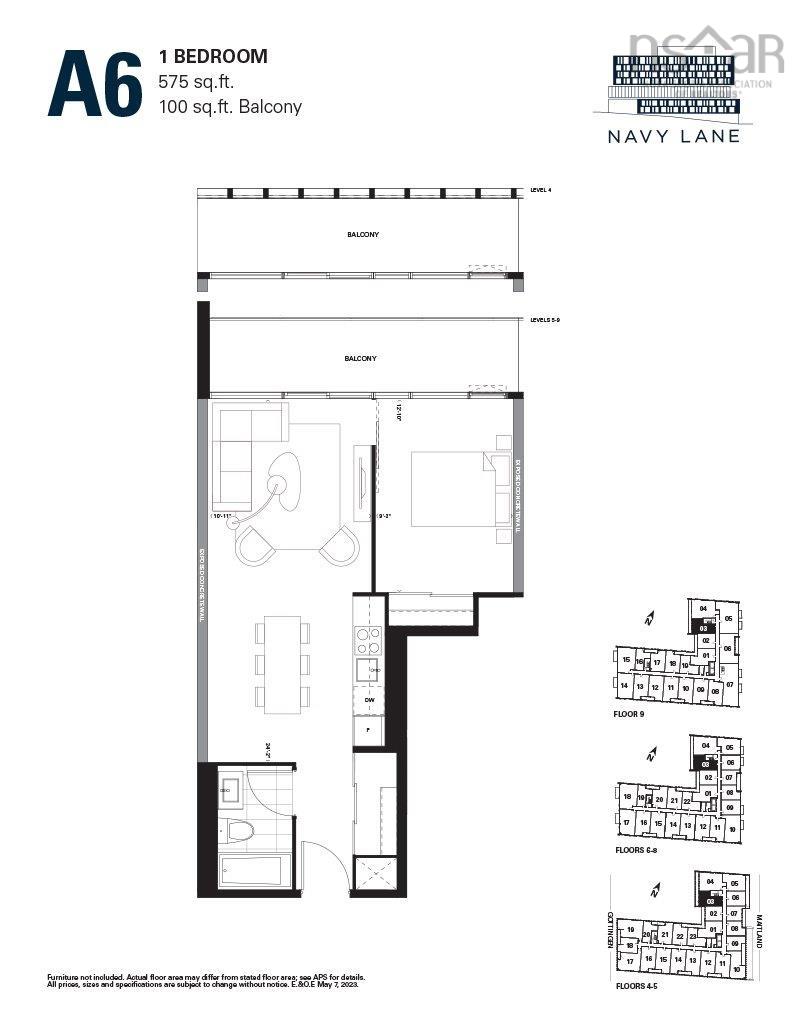 503 2250 Maitland Street, Halifax, NS (MLS 202527827)
