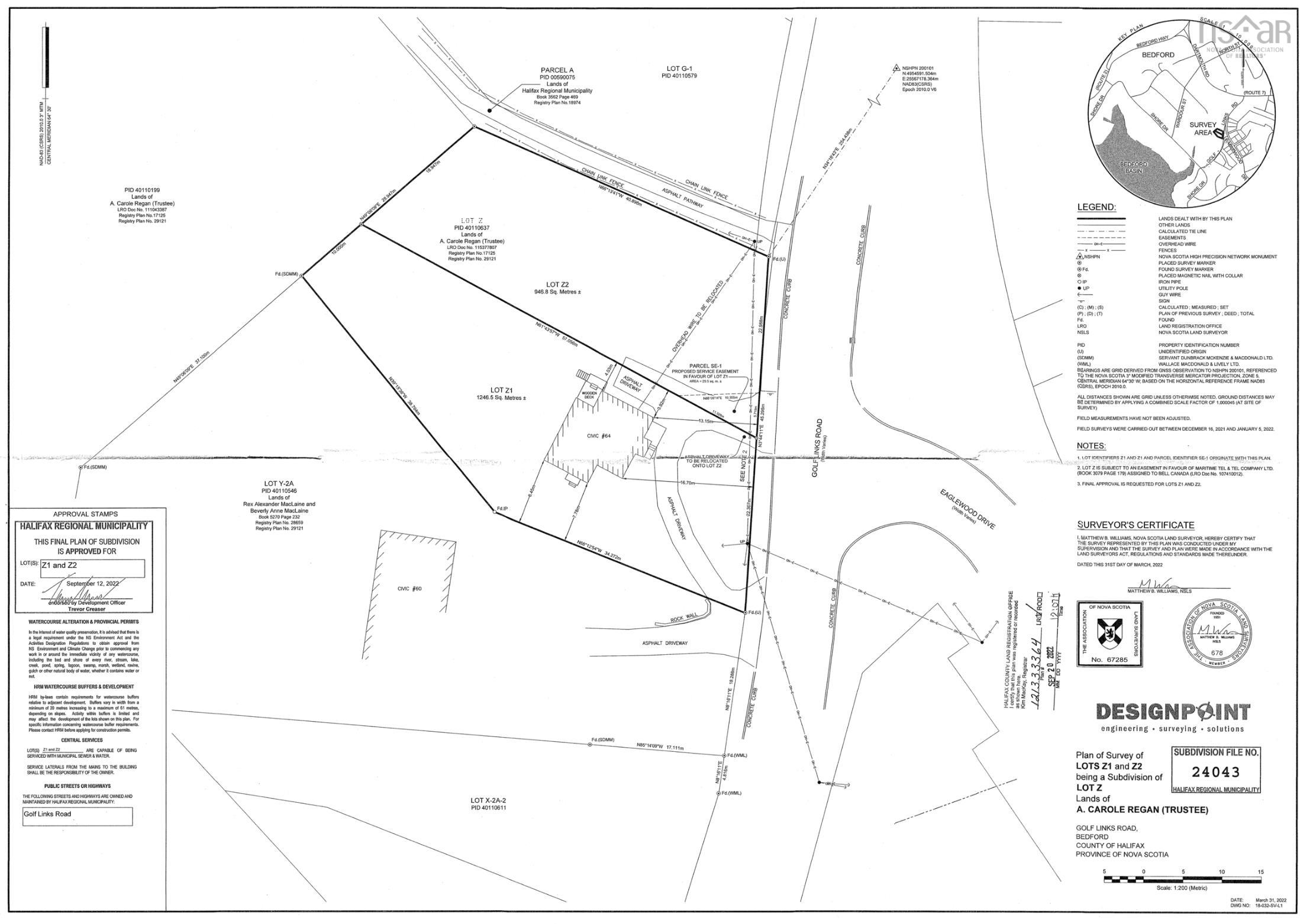 Lot Z2 Golf Links Road, Bedford, NS (MLS 202527971)