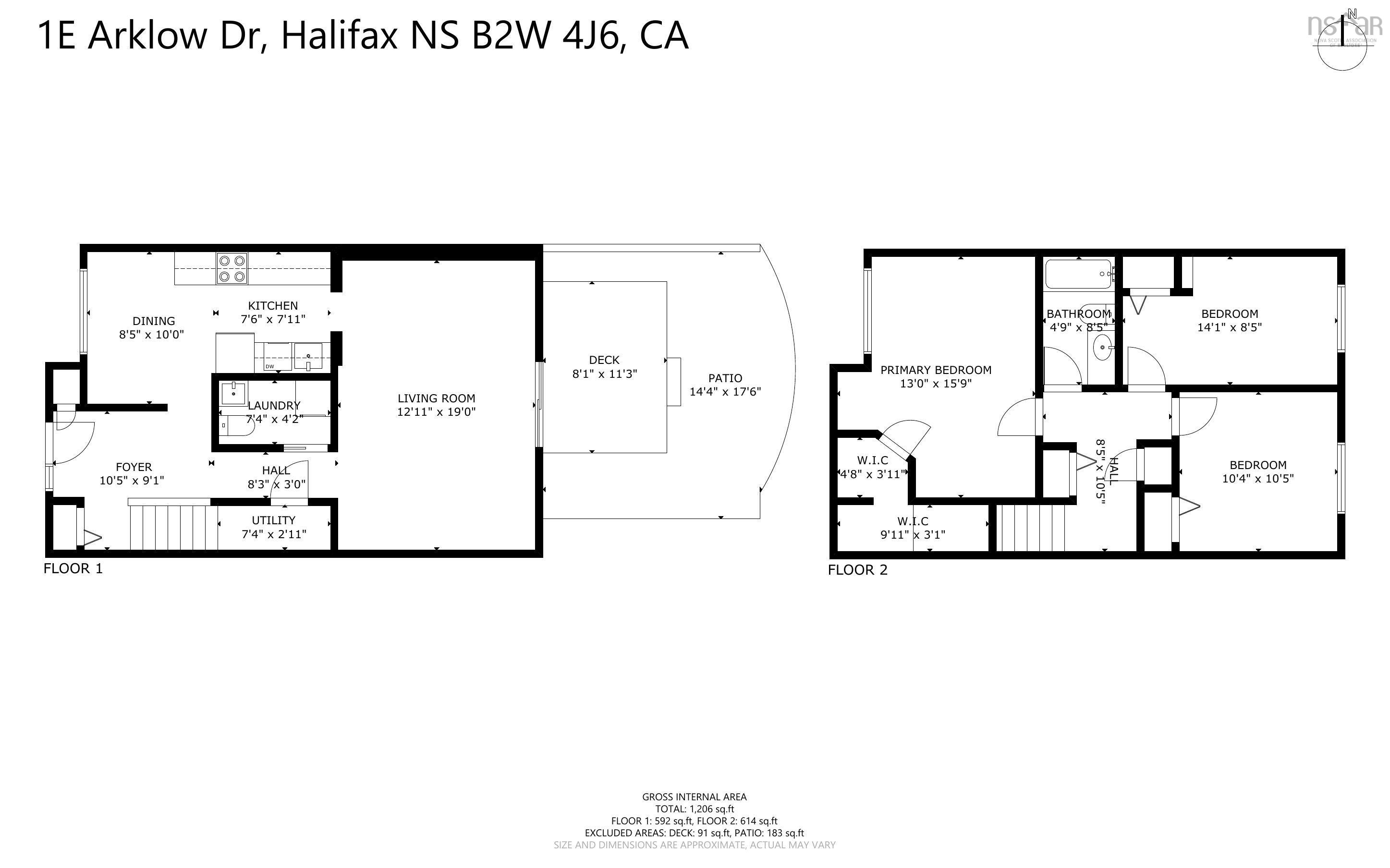 $339,900.00: 1E Arklow Drive, Cole Harbour