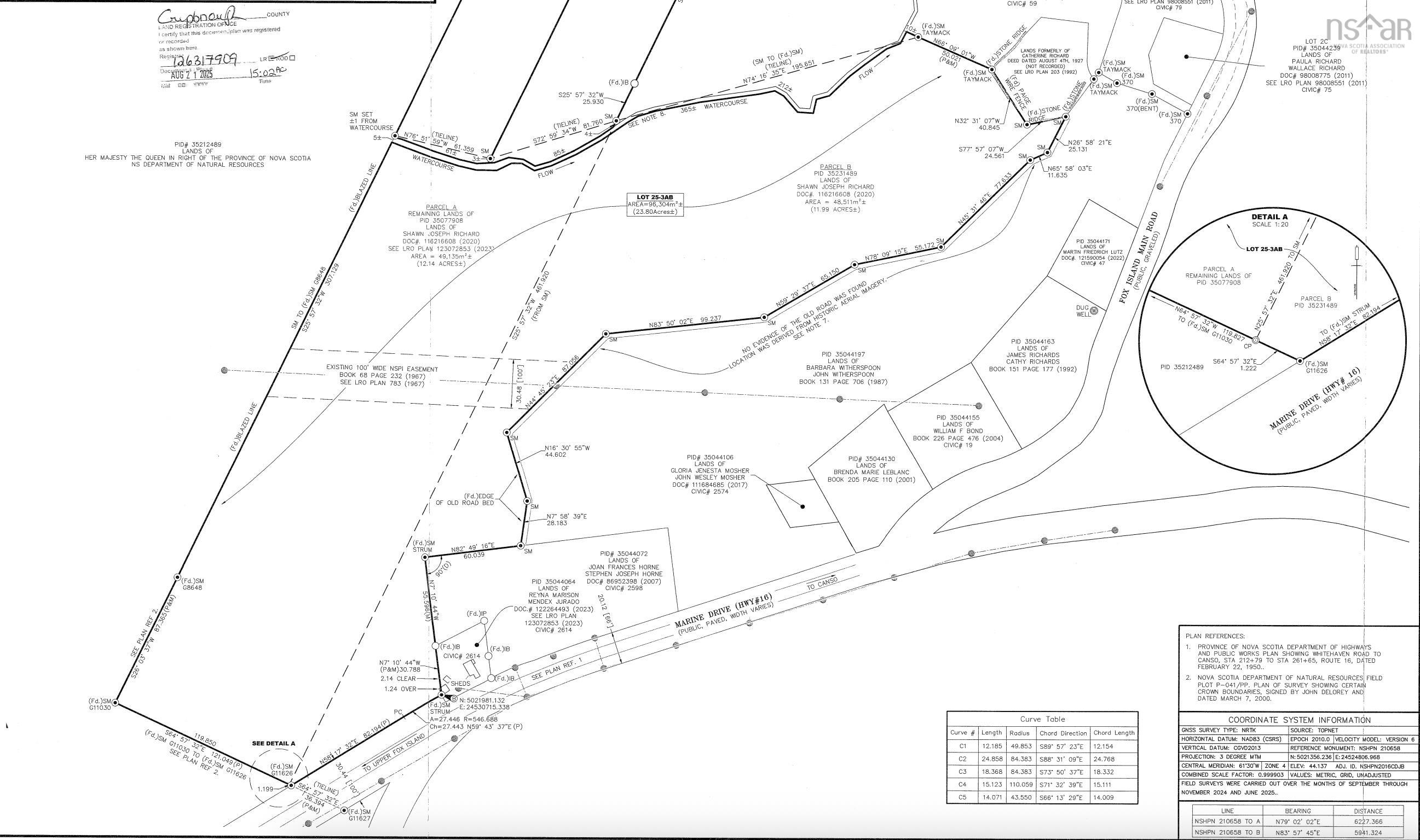 $84,900.00: Lot 25-3AB Highway 16, Fox Island Main