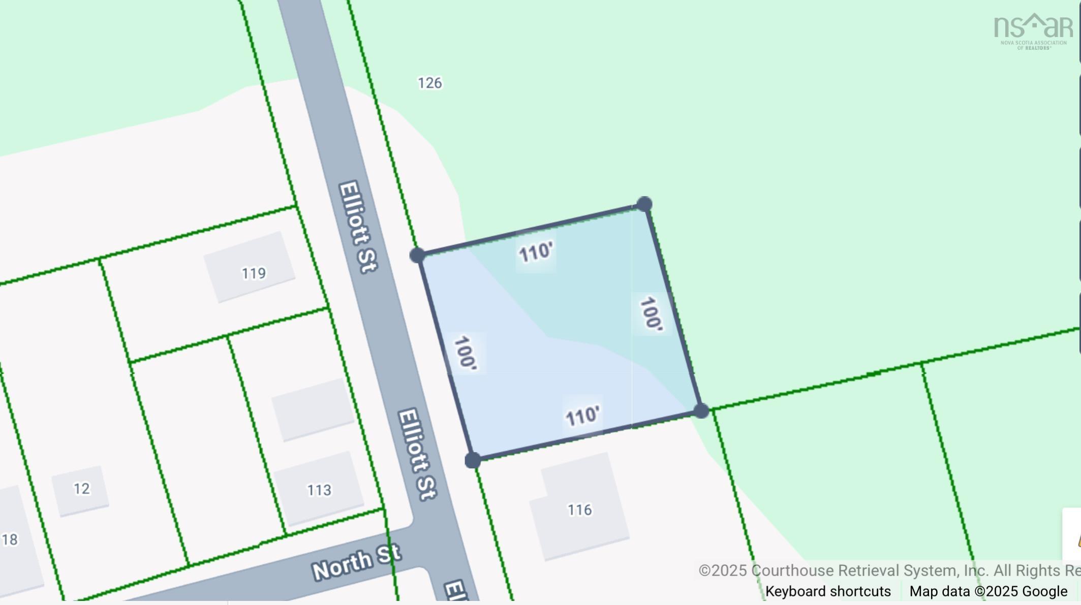 $15,000.00: Lot 1 Elliott Street, Pictou