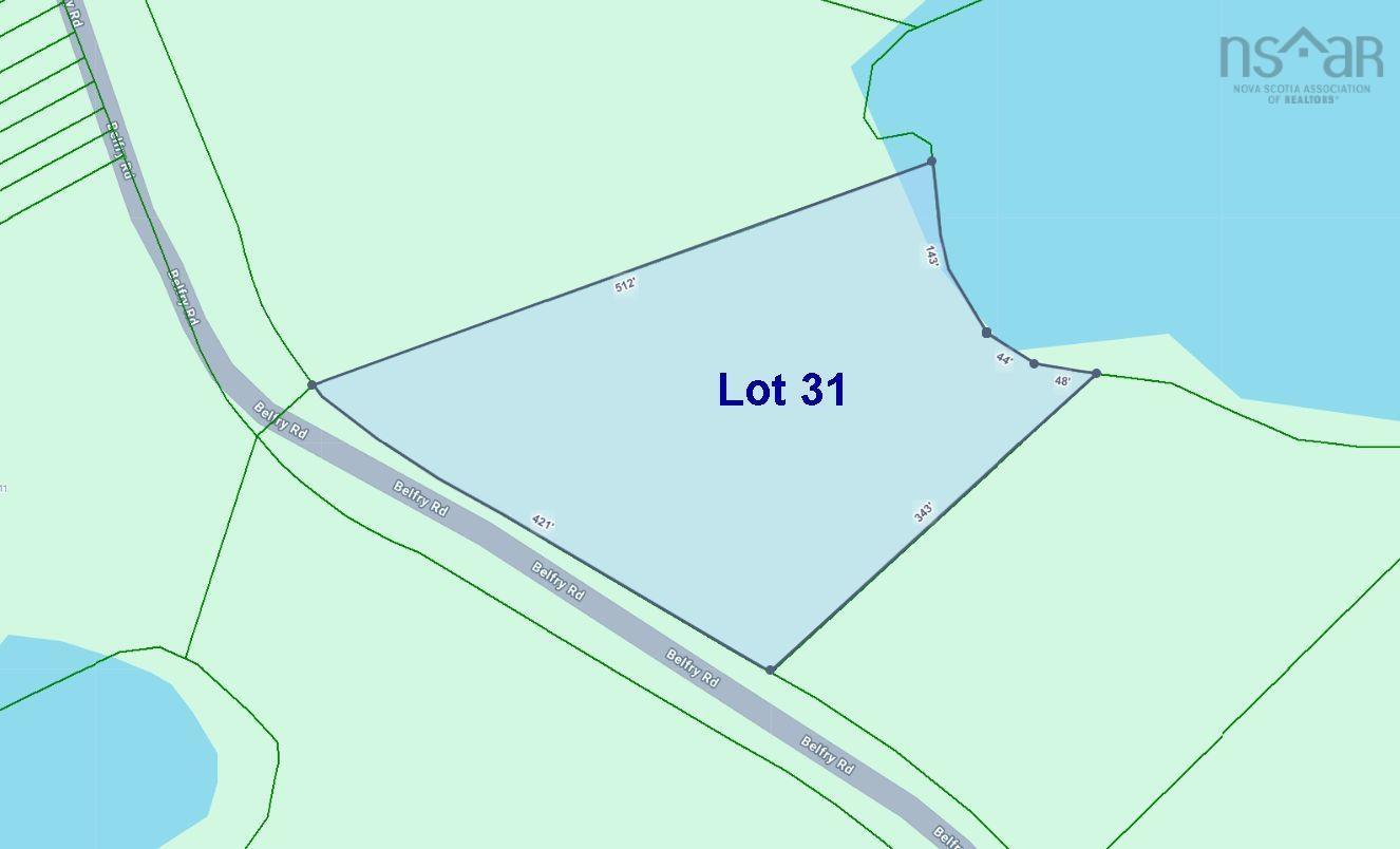 $69,000.00: Lot 31 Belfry Lake Road, Gabarus Lake