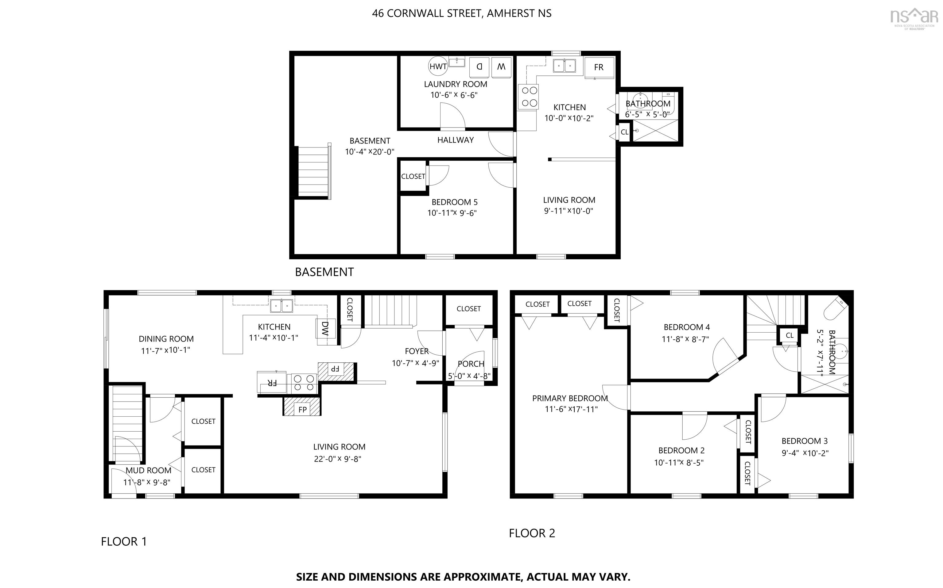 $329,000.00: 46 Cornwall Street, Amherst