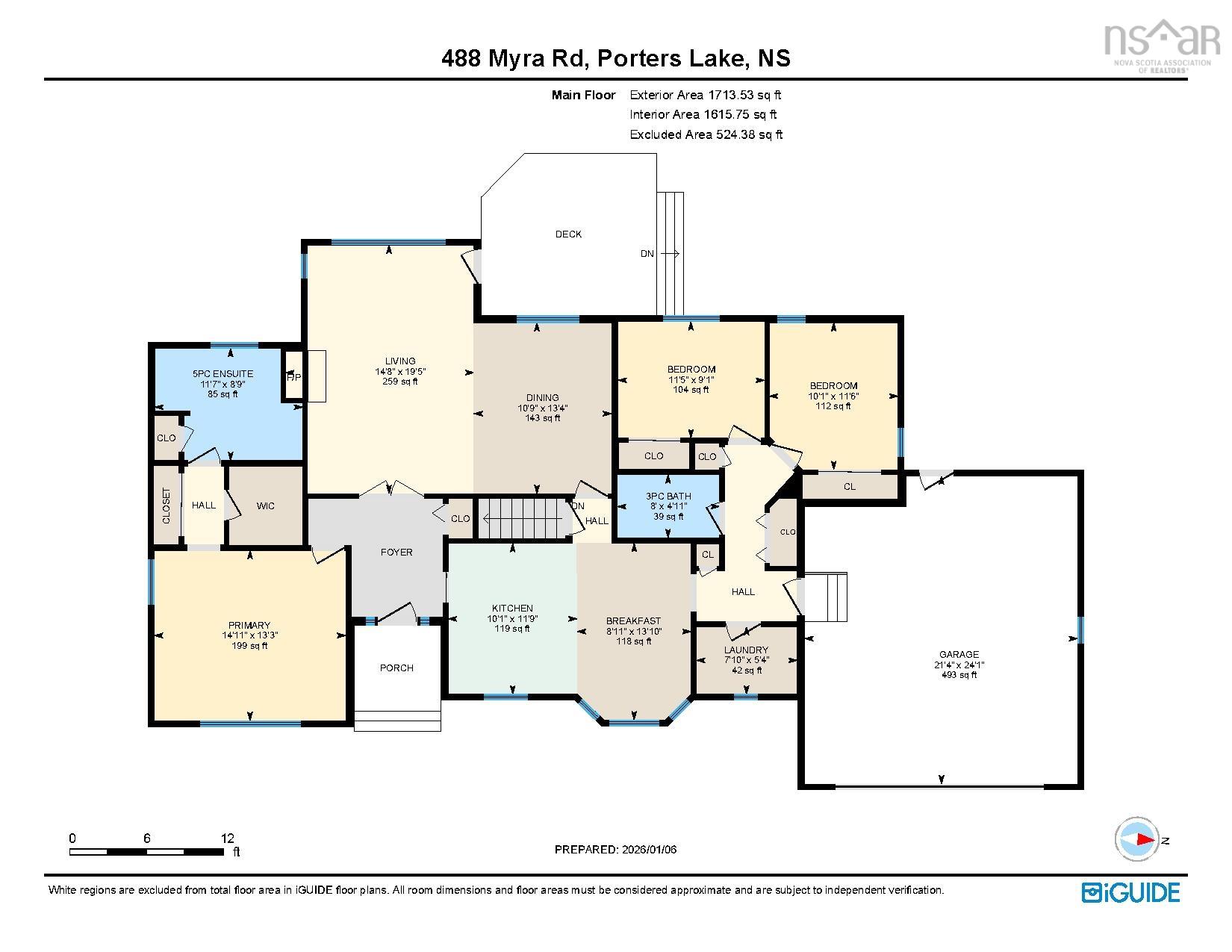 488 Myra Road, Porters Lake, NS (MLS 202600389)