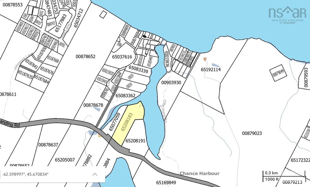 $299,900.00: Lot 1A Pictou Landing Road, Chance Harbour