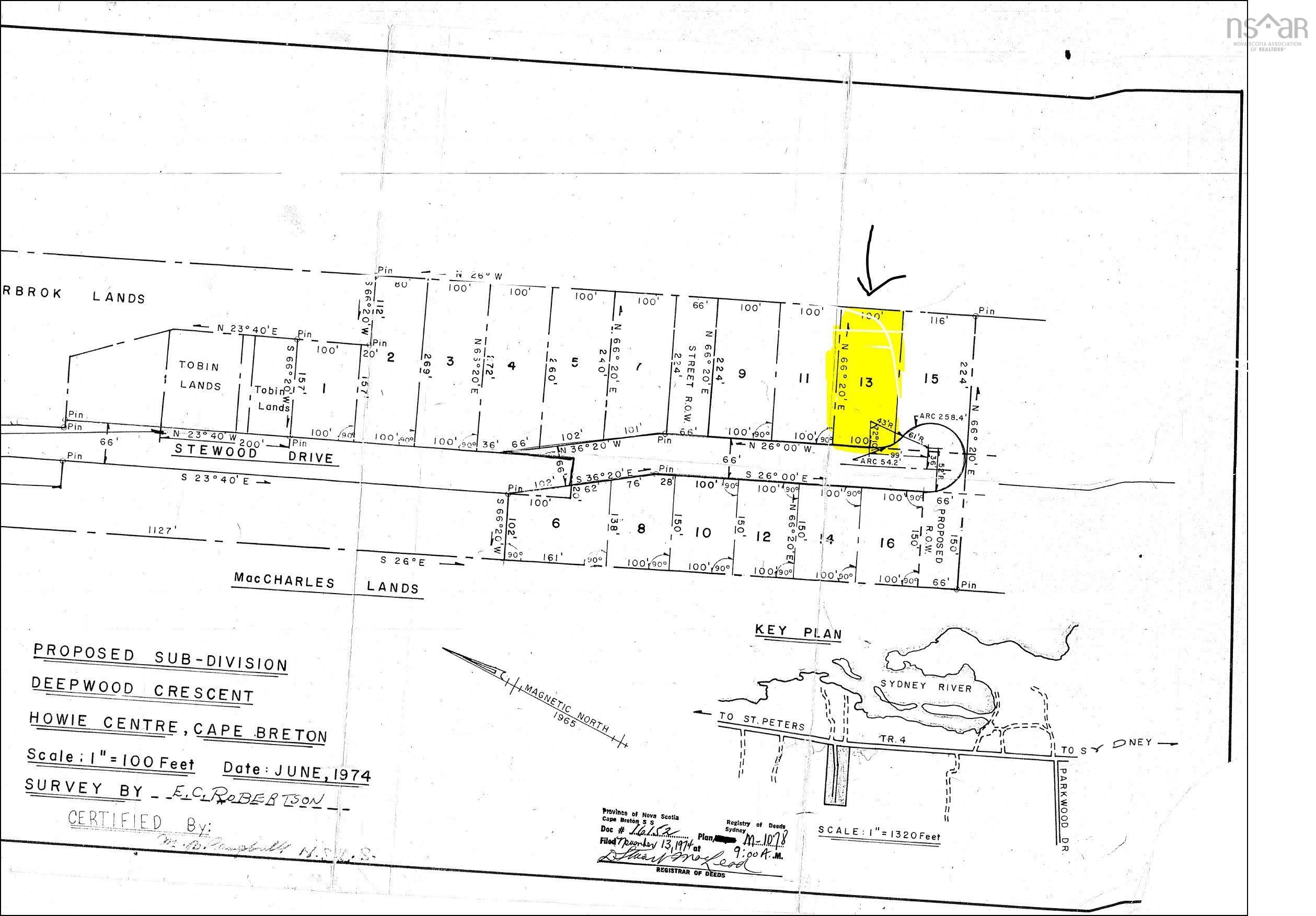 $44,000.00: Lot 13 Stewood Drive, Howie Centre