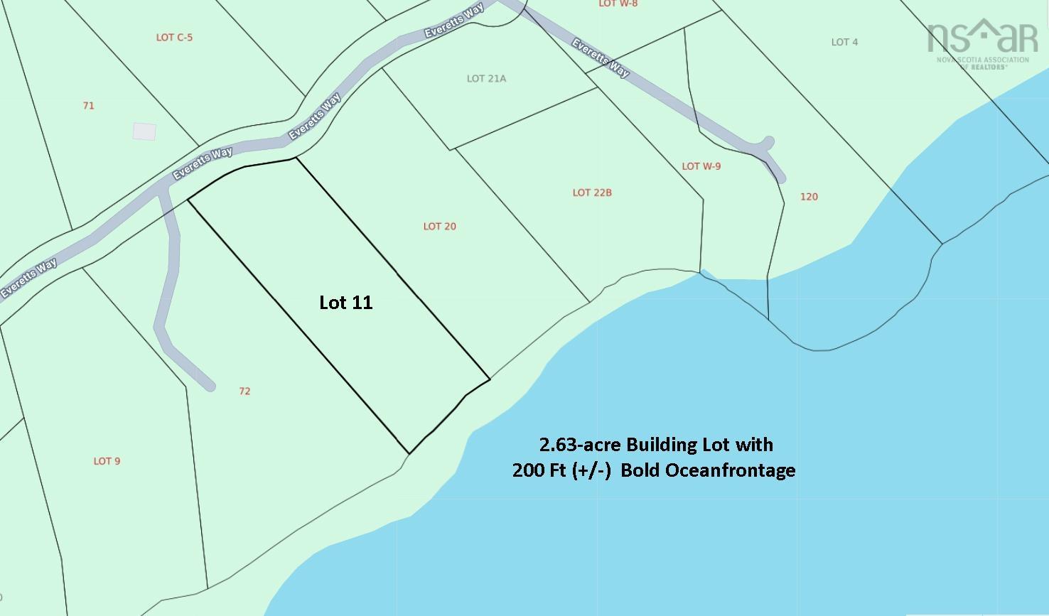 $249,000.00: Lot 11 Everetts Way, Hunts Point