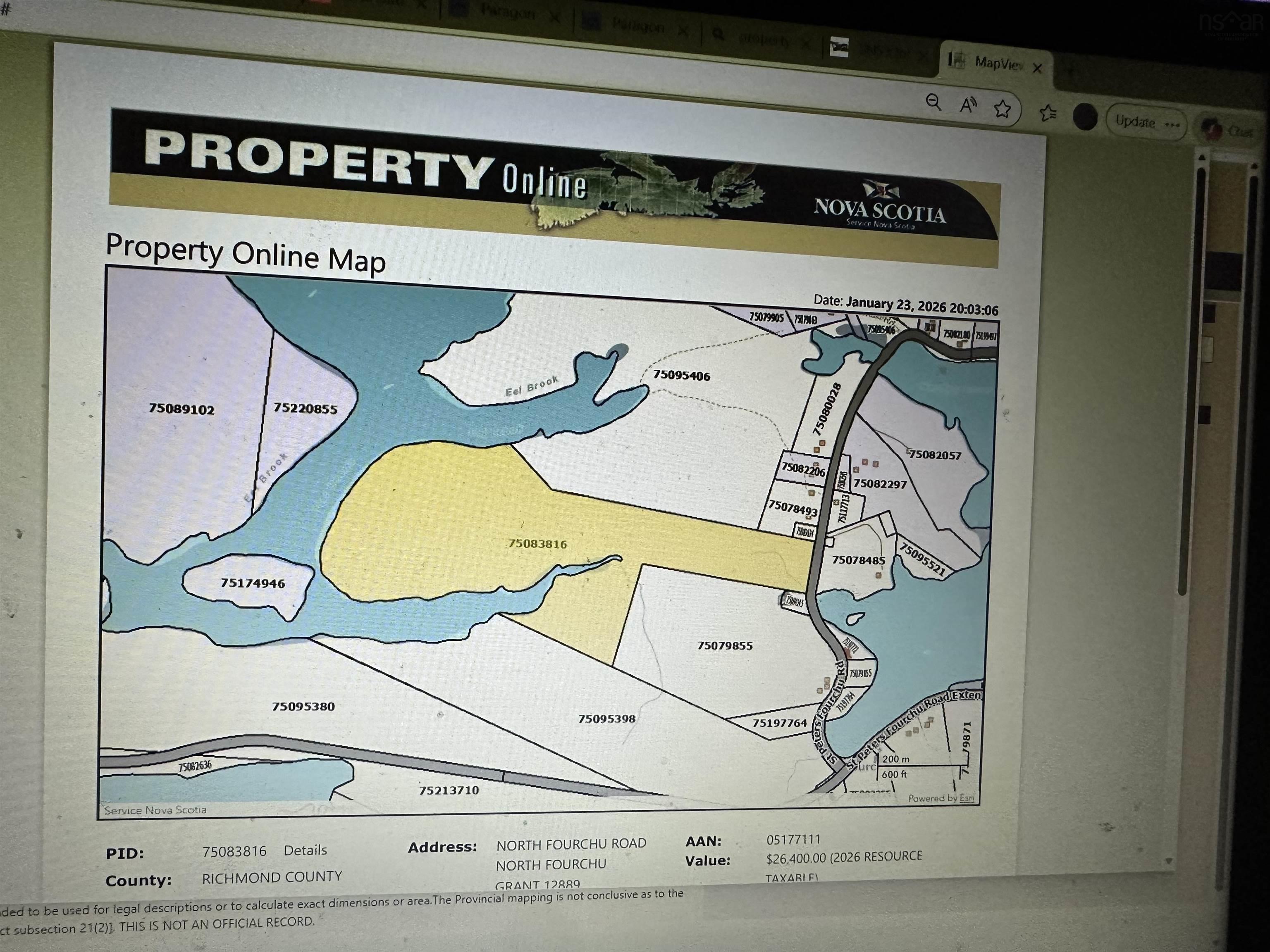 $89,000.00: North Fourchu Road, Fourchu